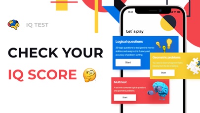 IQ test • Mind games Screenshot