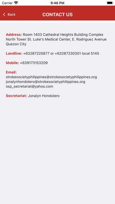 Stroke Ph App Screenshot