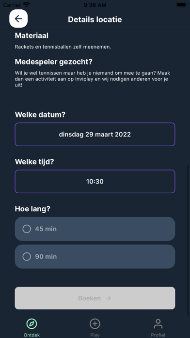 Inviplay: invite & play! Screenshot
