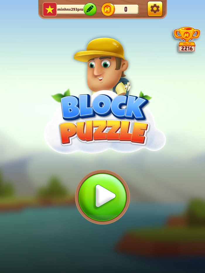 Block Puzzle of Glow Style