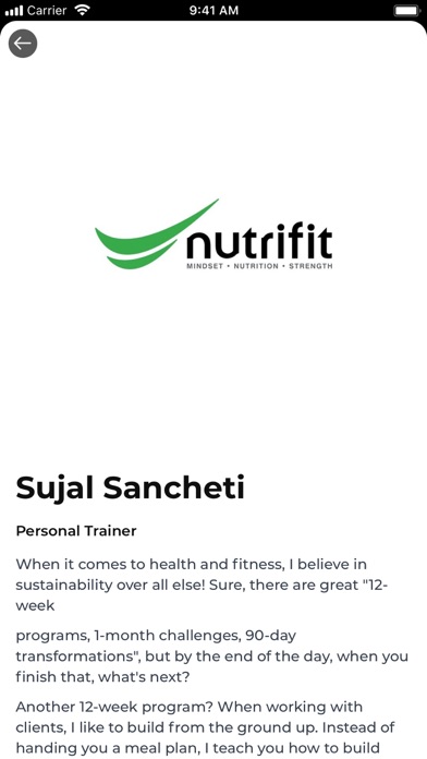 Nutrifitworld Screenshot