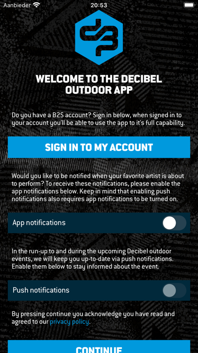 Decibel outdoor Screenshot