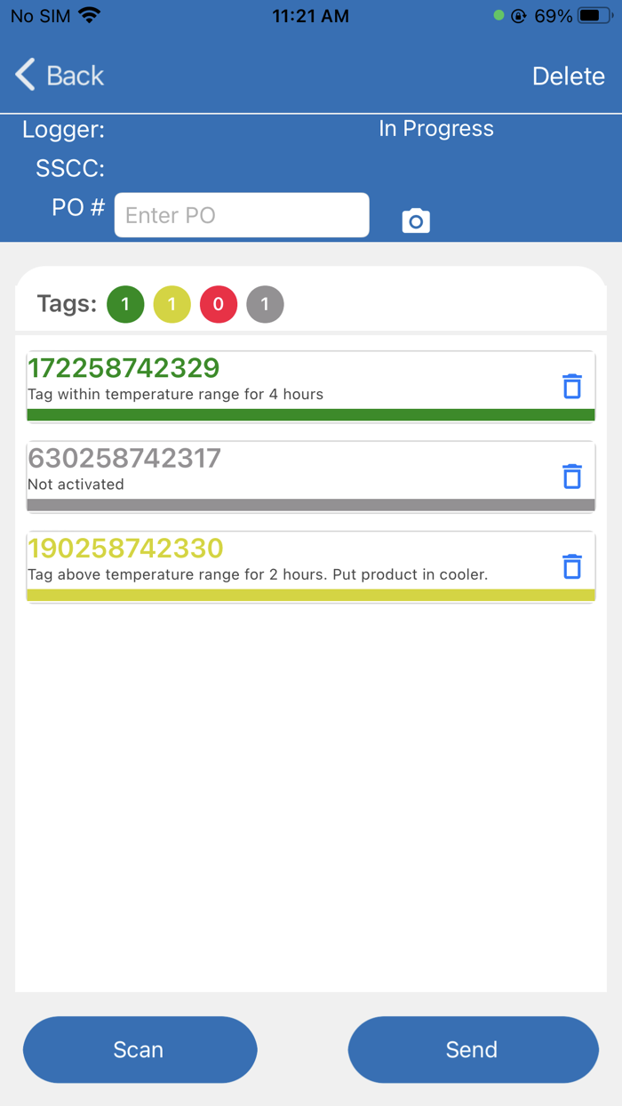 Emerson Pallet LevelMonitoring