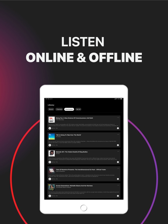 Screenshot #5 pour Liulo Podcast & Audio Platform