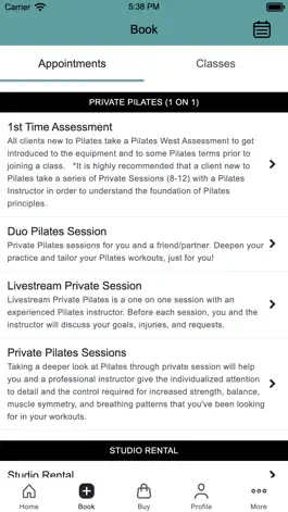 Game screenshot Pilates West apk