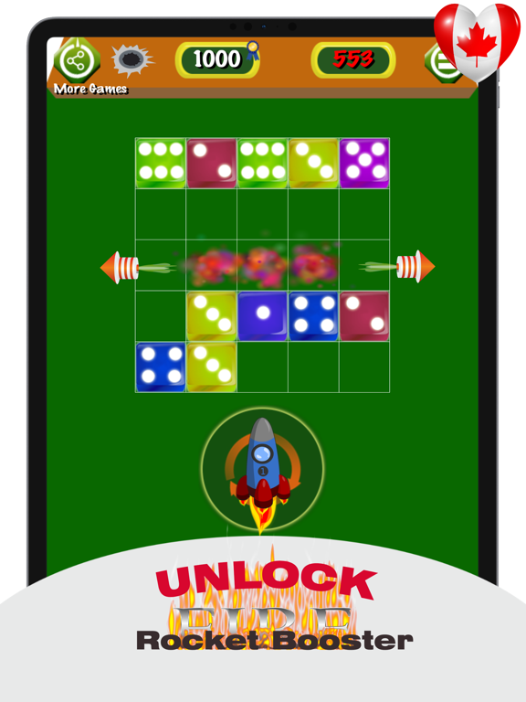 Screenshot #6 pour Fun 7 Dice: Merge Block Puzzle