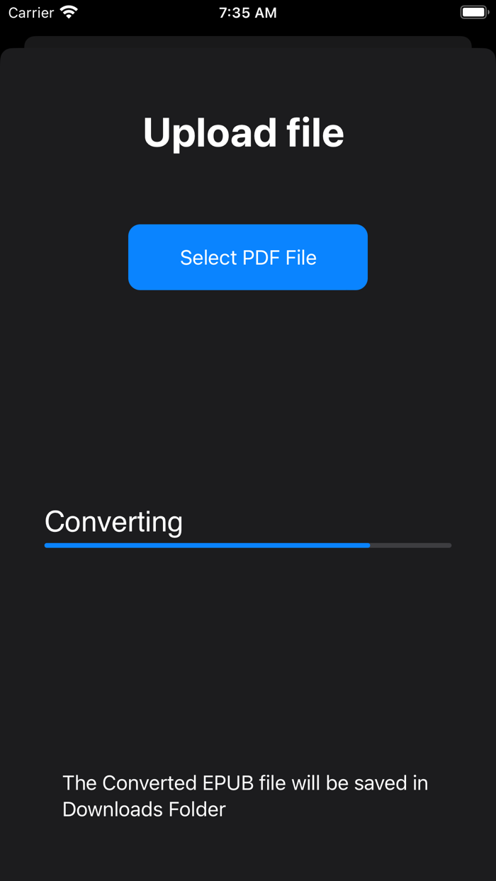 PDF to EPUB Converter .