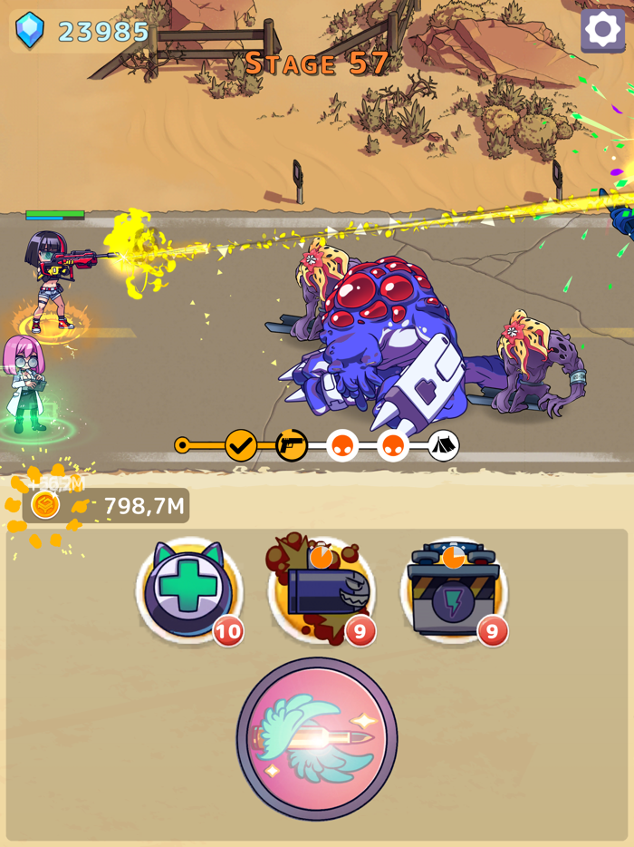 Kawaii Guns Merge and Shoot