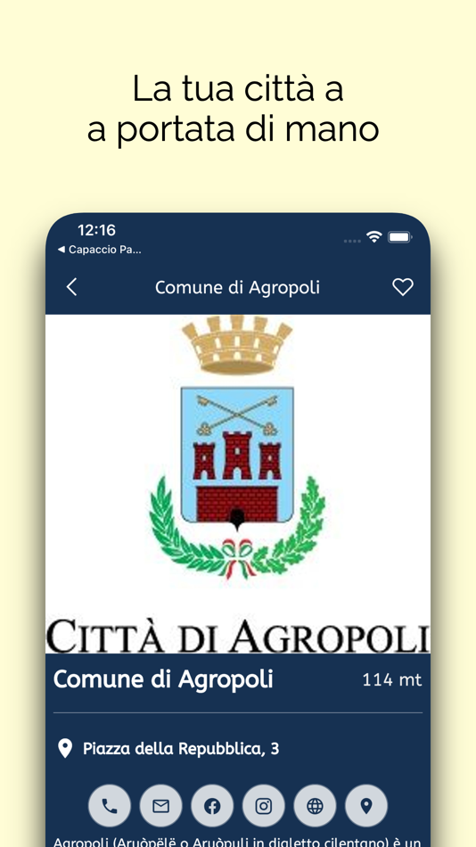 #3. Agropoli (iOS) 由: Comune di Agropoli