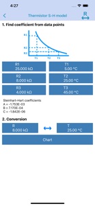 Thermistor Tool screenshot #2 for iPhone