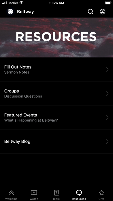 Beltway Park Church Screenshot