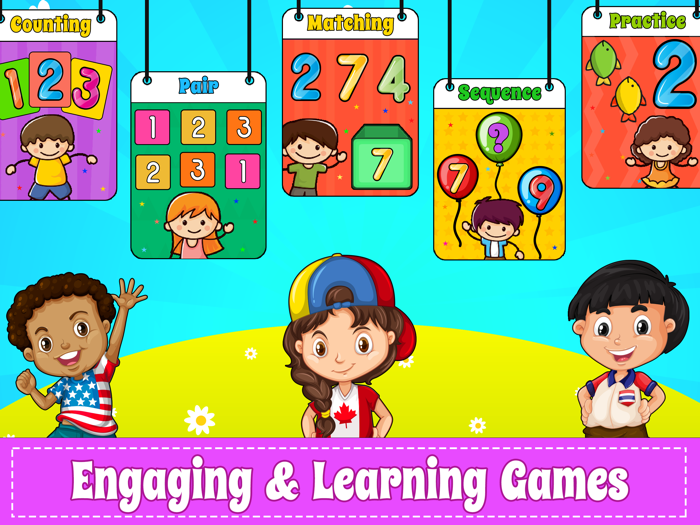 Learn Numbers 123 Toddler Game