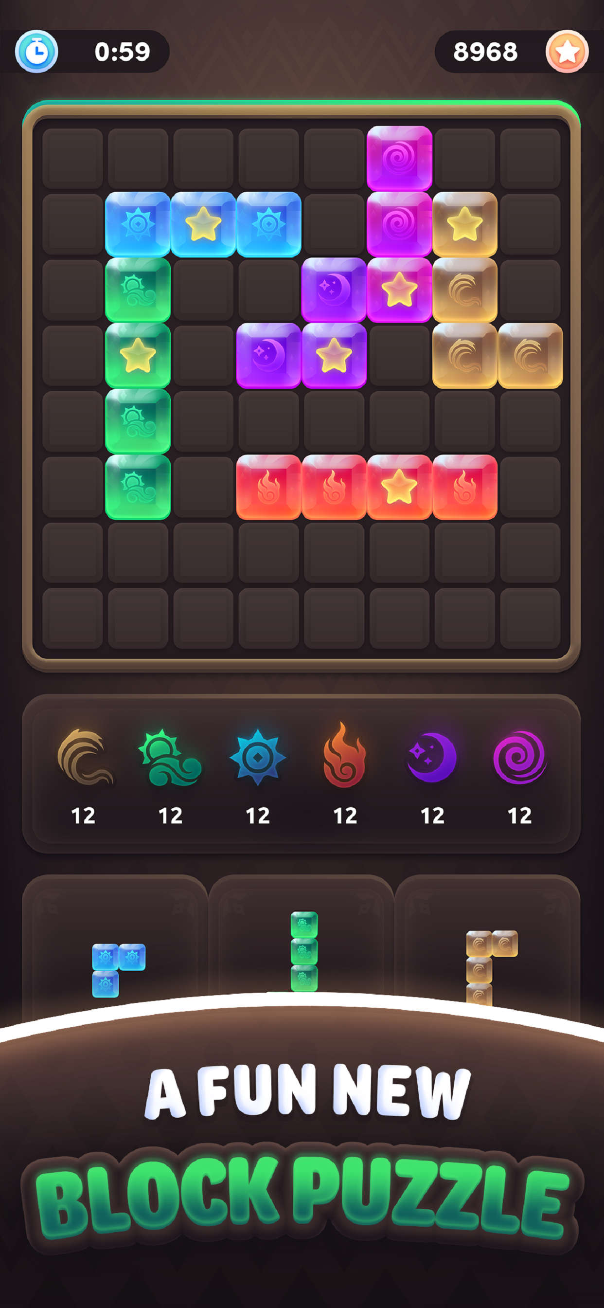 Gem Blitz - Block Puzzle Game