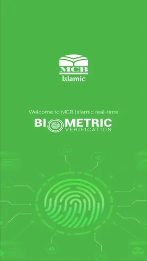 MCB Islamic Biometric App screenshot 1