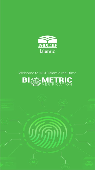 MCB Islamic Biometric App Screenshot