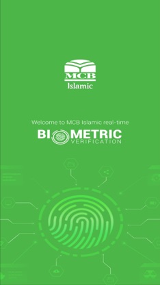 MCB Islamic Biometric App screenshot 1