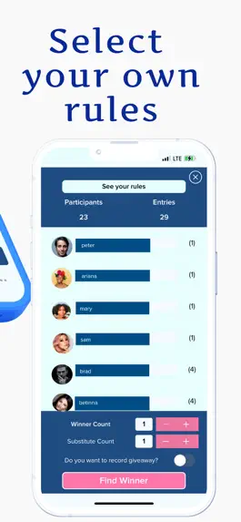 Game screenshot Prizensta - Giveaway Instagram hack