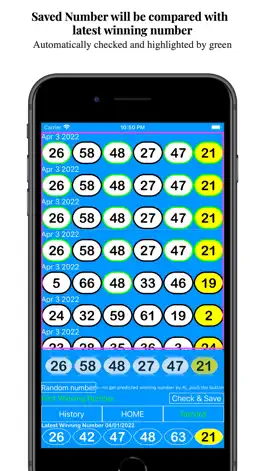 Game screenshot MegaMillions Analyzer hack