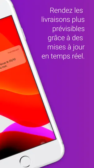 Capture d'écran de FedEx Mobile sur iPhone 2