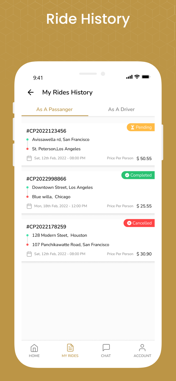 CrewCare RideShare