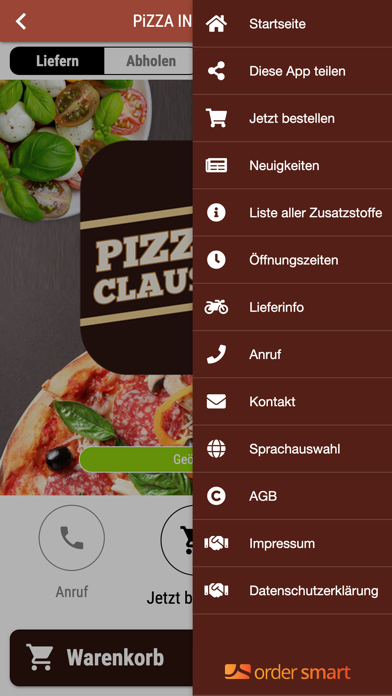 Pizza IN Clausthal Screenshot
