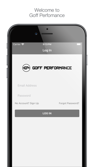 Goff Performance Screenshot