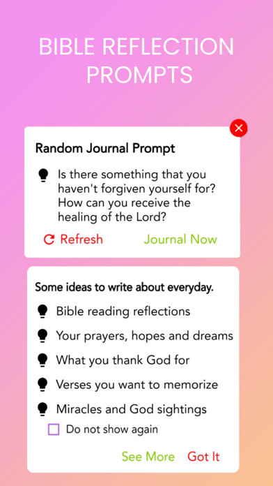 Christian Journal -Bible& More Screenshot