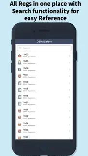 osha safety regulations iphone screenshot 1