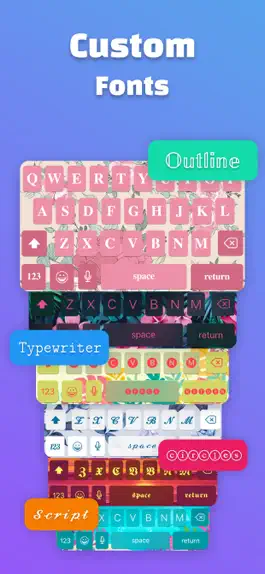 Game screenshot AnyKey: Cool Fonts & Keyboards mod apk