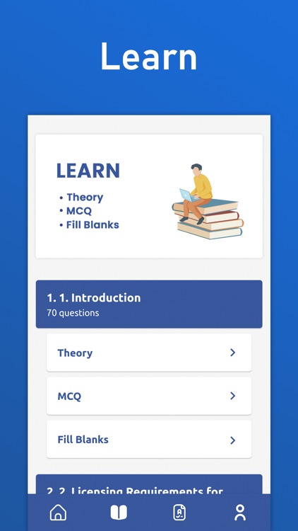 SERU test MCQ, Blanks, Theory