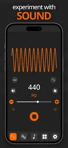 Frequency Sound Wave Generator screenshot #2 for iPhone