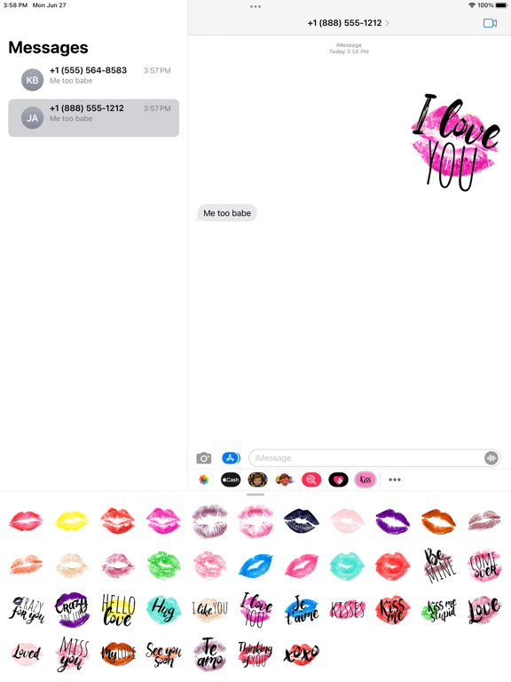Screenshot #6 pour Lipstick Kiss