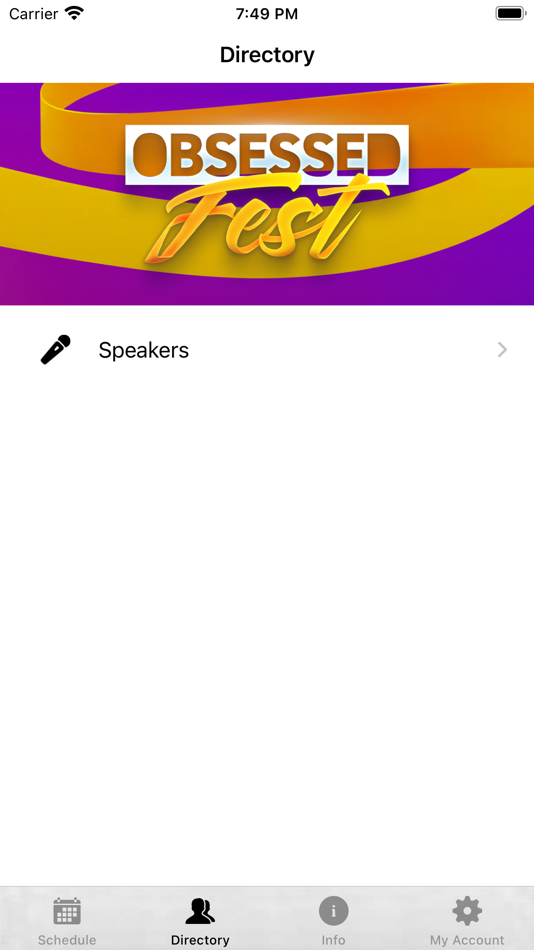 #2. ObsessedFest (iOS) 由: Mischief Management, LLC