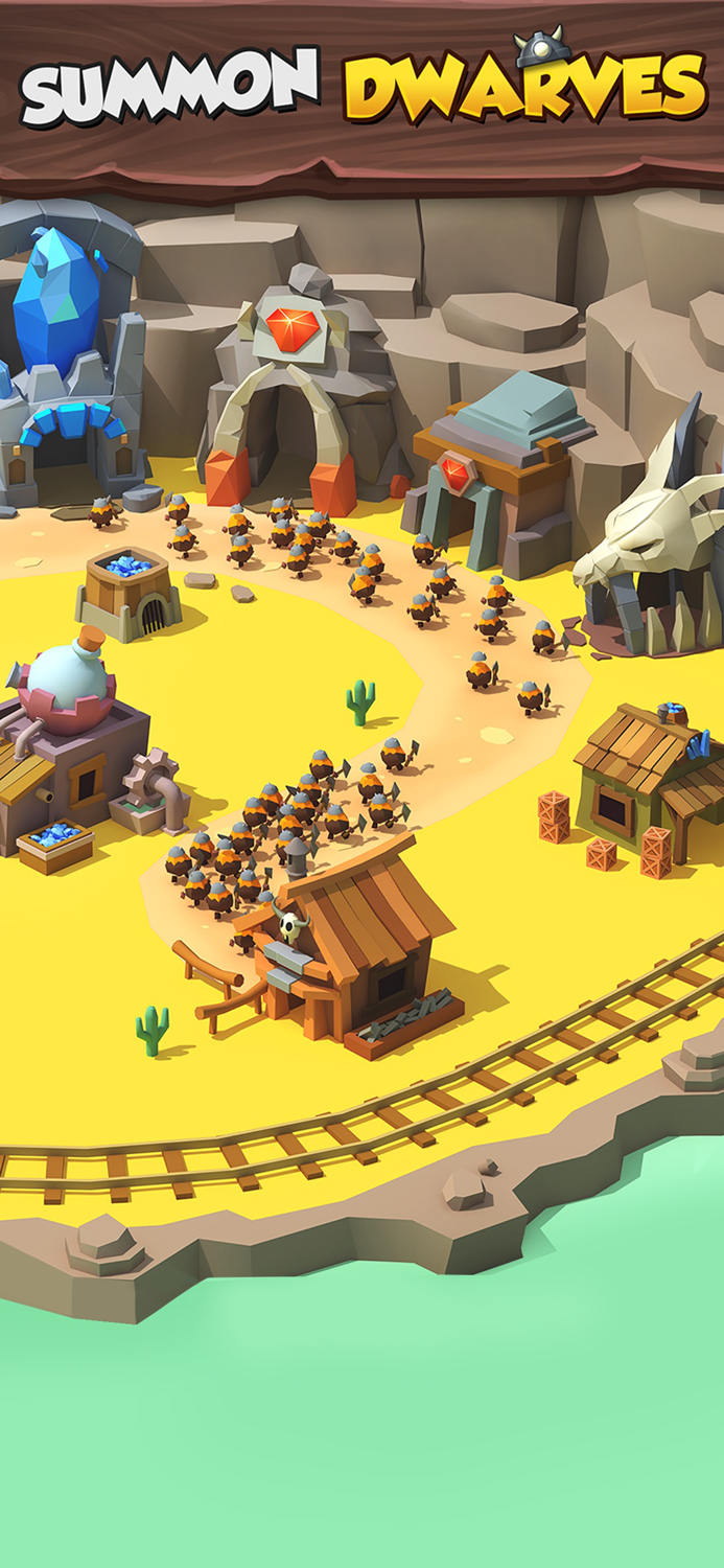 Tiny Miners Clicker Game