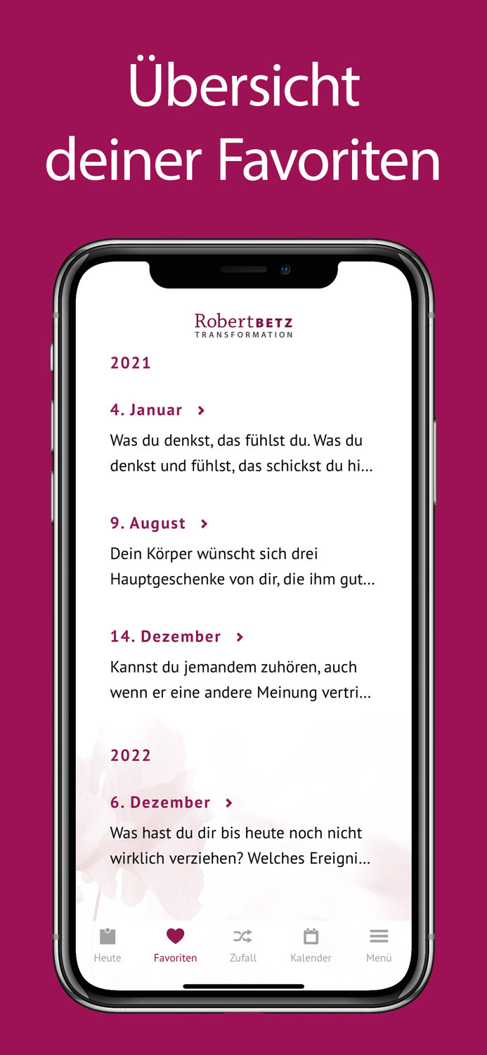 Gedanke zum Tag - Robert Betz