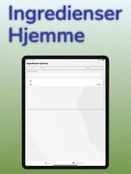 Delt Handleliste og Pantry ipad bilder 1