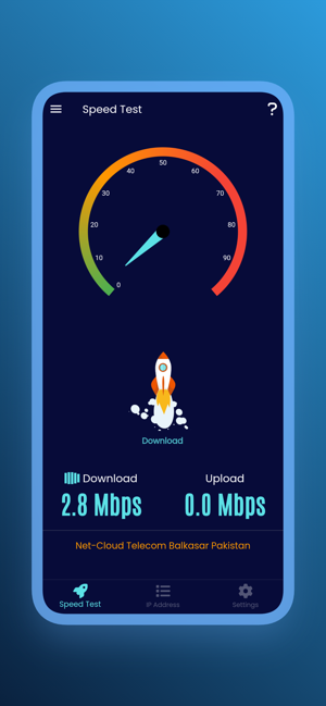 ‎Speed Internet Test app Screenshot