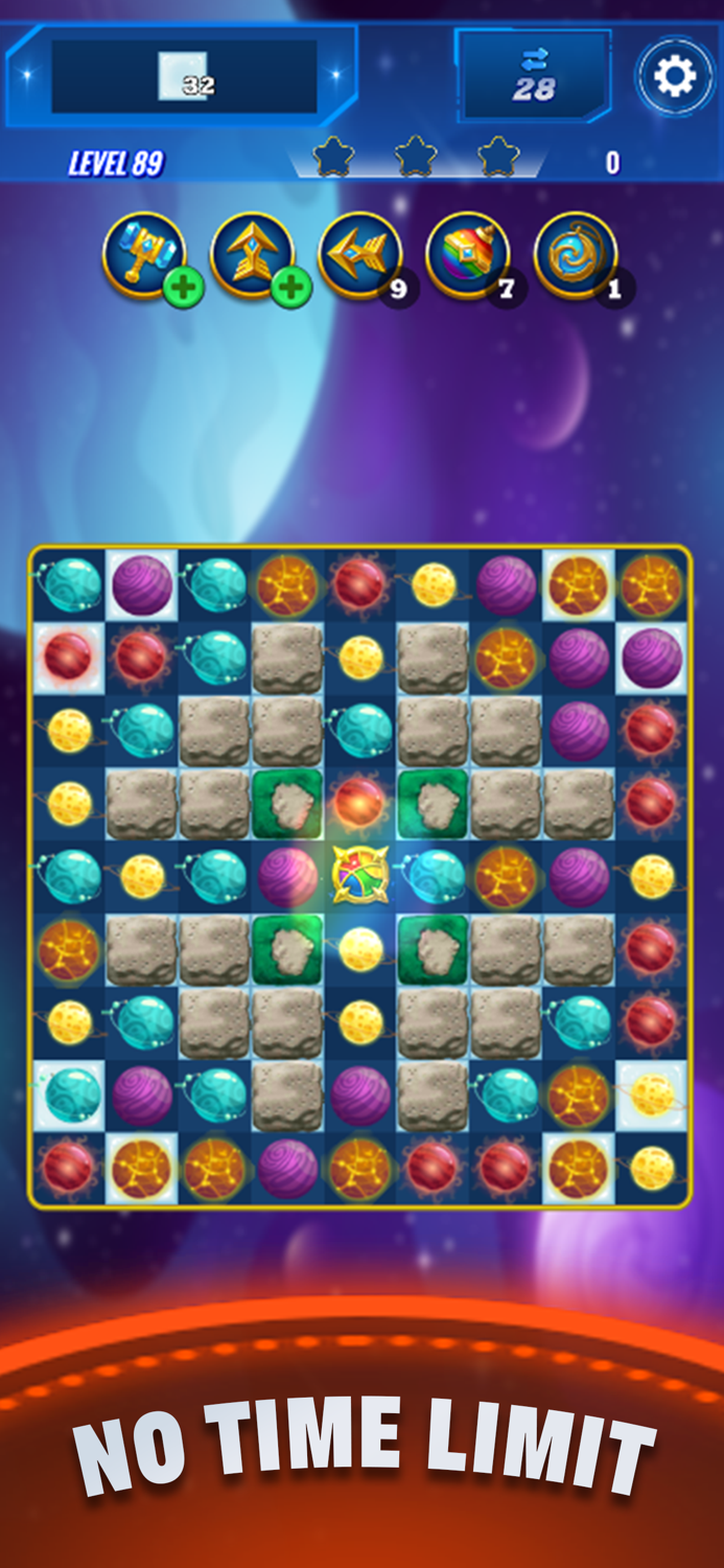 Planets Crush Match 3