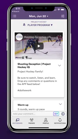 Game screenshot Project Hockey: Home Training apk