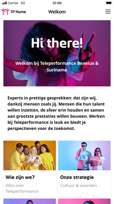 TP Home Screenshot