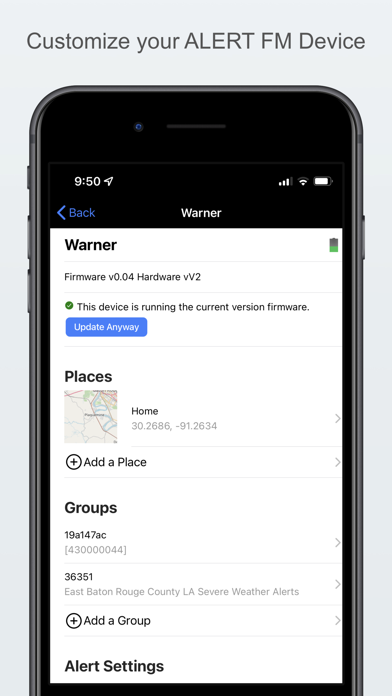 ALERT FM Toolkit Screenshot