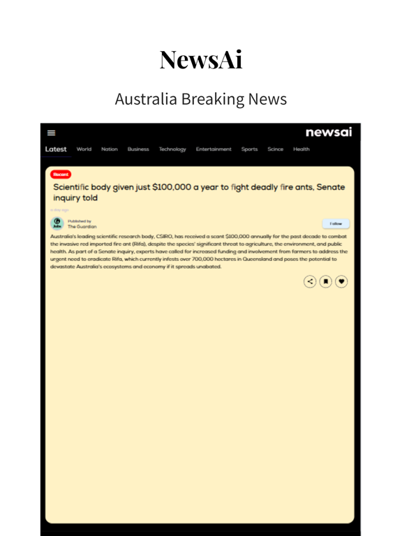 Australia Breaking Local Newsのおすすめ画像1