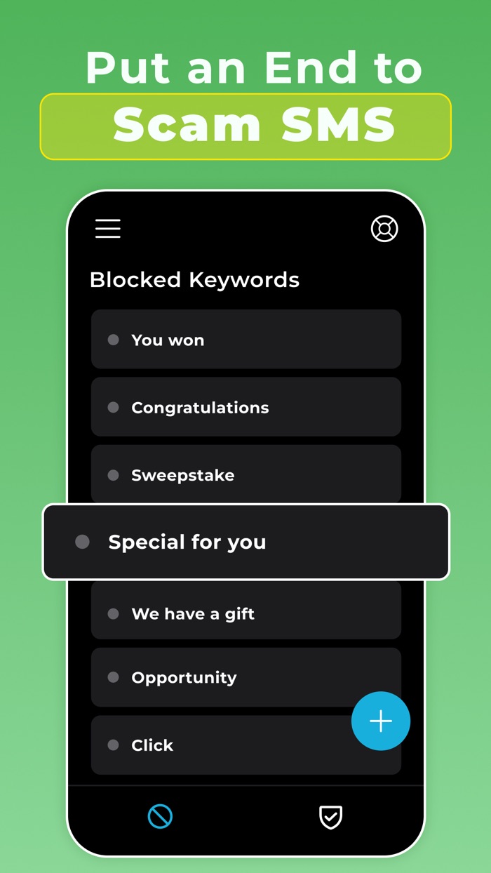 Spam Text Blocker