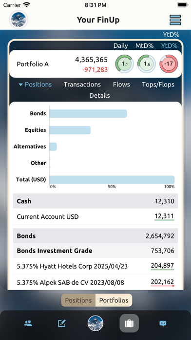FinUP App Screenshot