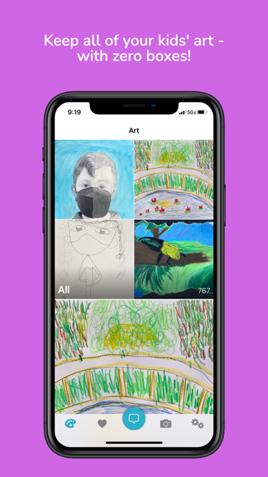 KidArt - Save Your Kids' Art Screenshot