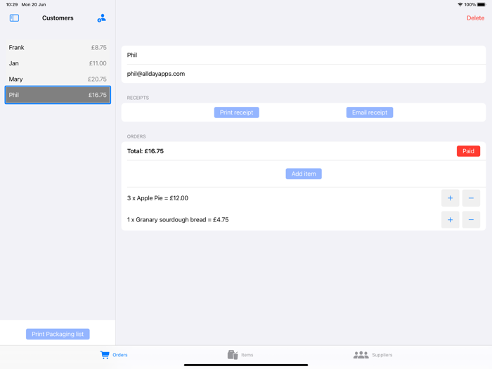 PreO - The Preorder Manager
