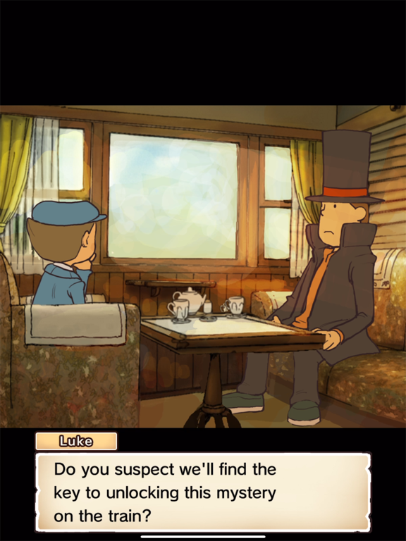 Layton: Diabolical Box in HD Screenshots