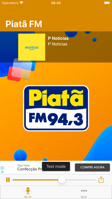 Piatã FM Screenshot