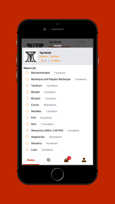Kumari Foodie Online Delivery Screenshot