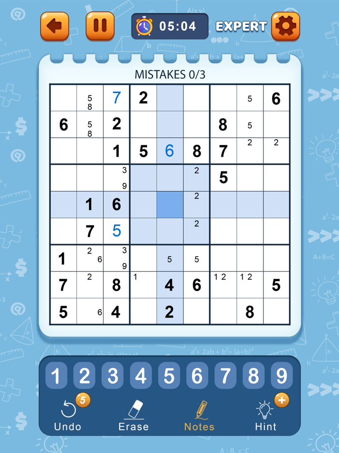 Sudoku - Puzzle Mind Game